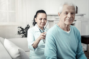 Skilled nursing helps seniors with chronic issues including heart disease.